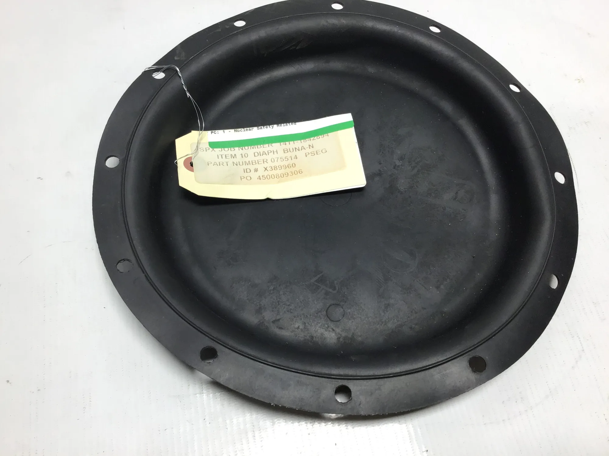 RPP-9-16 Valve Diaphragm