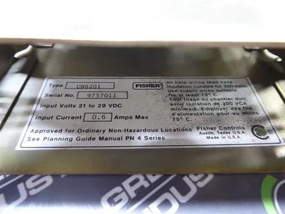 Fisher Rosemount CN6202X1-EA1 Indicator Module 46A2808X022 Rev. H Used
