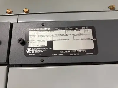 USED 2002 CUTLER-HAMMER MAGNUN DS