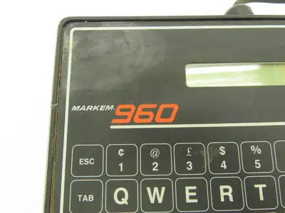 Markem 960 Touch Dry Jet Keyboard Controller w/LCD Display