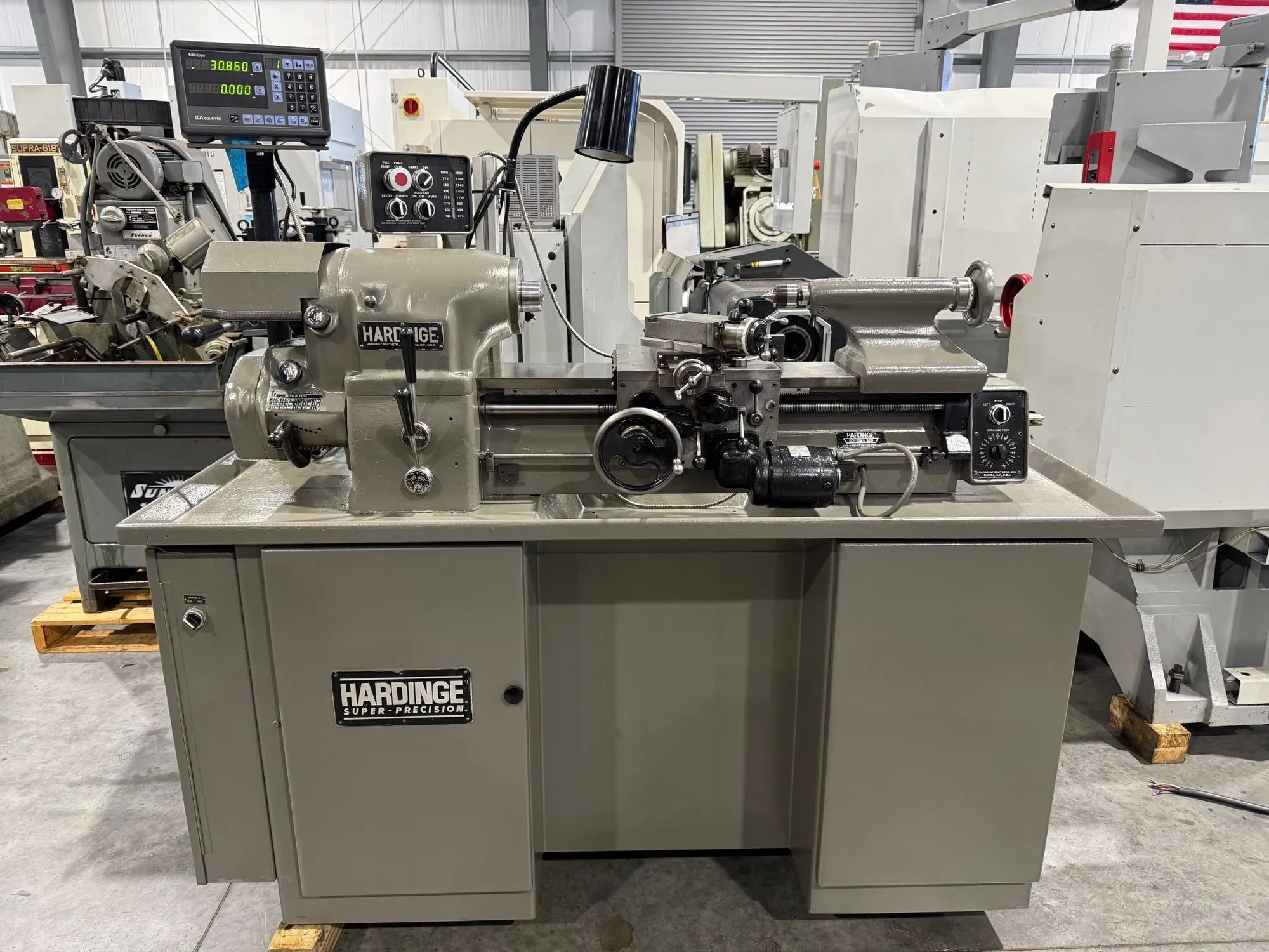USED 1988 HARDINGE HLV-V-H