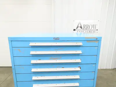 Nu-Era Modular Tool Storage Cabinet 10 Drawer 45x28x61" Stanley Vidmar Lista