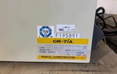 Used FANUC CR-7IA WITH R30IB CONTROL, CABLES & TEACH Load/Unload Systems | Harbor Machinery Inc. #1283416