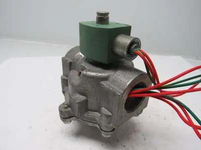 Asco 2-Way Solenoid Valve 1-1/4" Ports