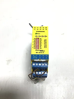 Turck IM1–451Ex-R Switching Amplifier 1-10 Instrinsically Safe Inputs
