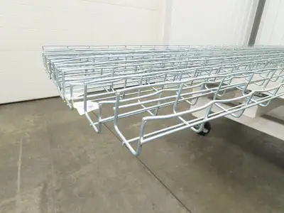 Legrand CF54/50EZ Cablofil Cable Tray 2" x 2" x 10' Galvanized Wire Lot of 11