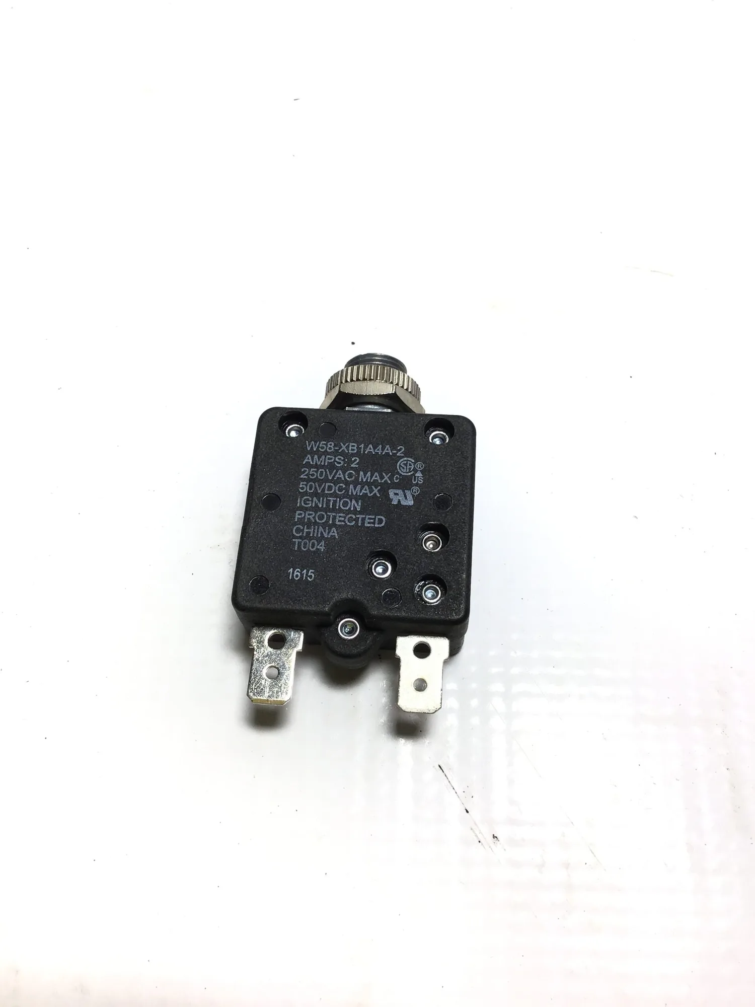 Potter & Brumfield W58-XB1A4A-2 Thermal Circuit Breaker 2 Amps (Lot 3)