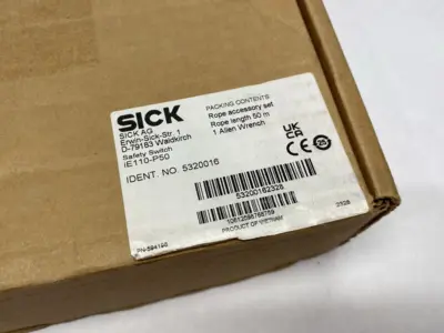 USED SICK WIRE DRAW MECHANISM KIT, NO ROPE TENSIONER, 50M ROPE, 18X EYEBOLT