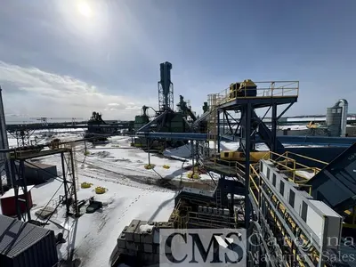 USED COMPLETE OPERATION PELLET MILL - 75,000 TONS PER YEAR