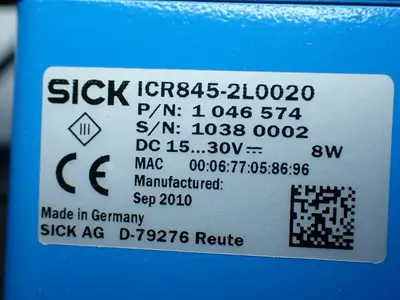 NEW SICK ICR8452L0020