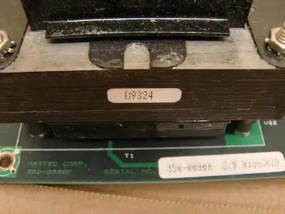 USED MATTEC 350-0090A