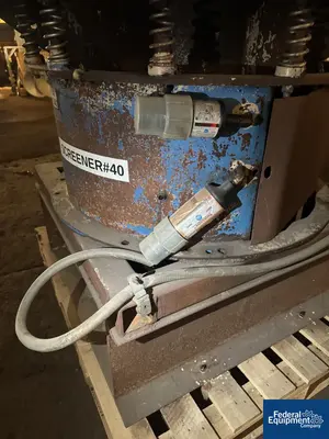 USED SWECO 48" Sweco Screen, S/S, Single Deck