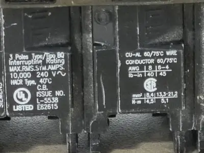 USED SIEMENS BQ3B040