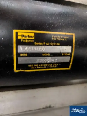 USED Randcastle 10" Three Roll Sheet Stack