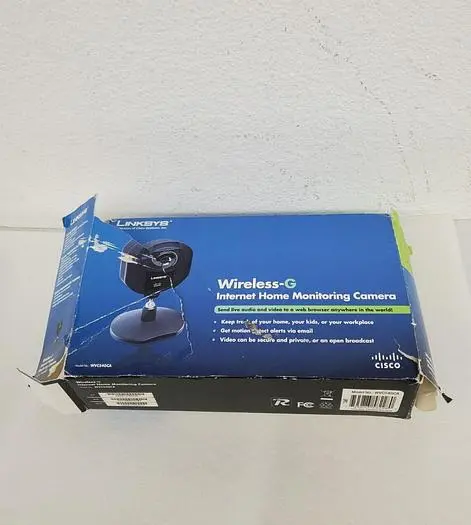 LINKSYS WIRELESS MONITORING CAMERA WVC54GCA