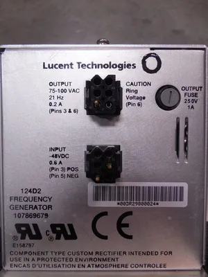 Lucent 124D2 Frequency Generator Module 107869679 Used