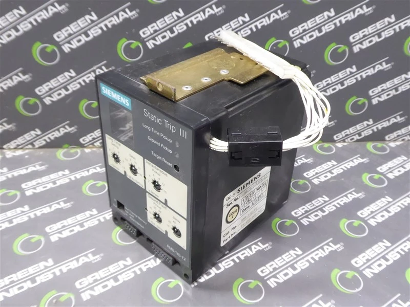 Siemens RMS-TIG-TZ Static Trip III Solid State Programmer 5000A max Used