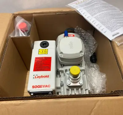 USED LEYBOLD SOGEVAC ROTARY VANE VACUUM PUMP