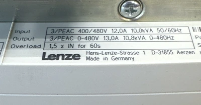 USED Lenze EVS9325-ESV004