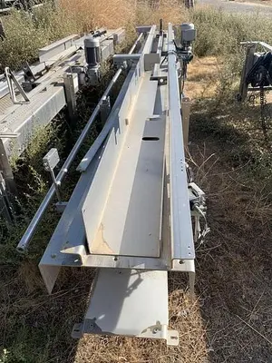 Conveyor, Belt, 12" x 33', S/st, Plastic Belt, Boxes #S744698