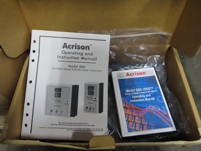 Acrison Feeder Digital Computer Parts, unused