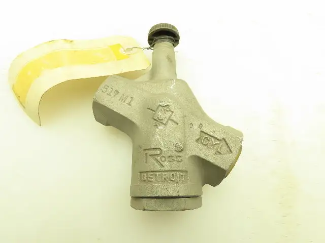 Ross 517M1 Pneumatic Threaded Exhaust Adjustable Flow Control Valve 1/2"NPT