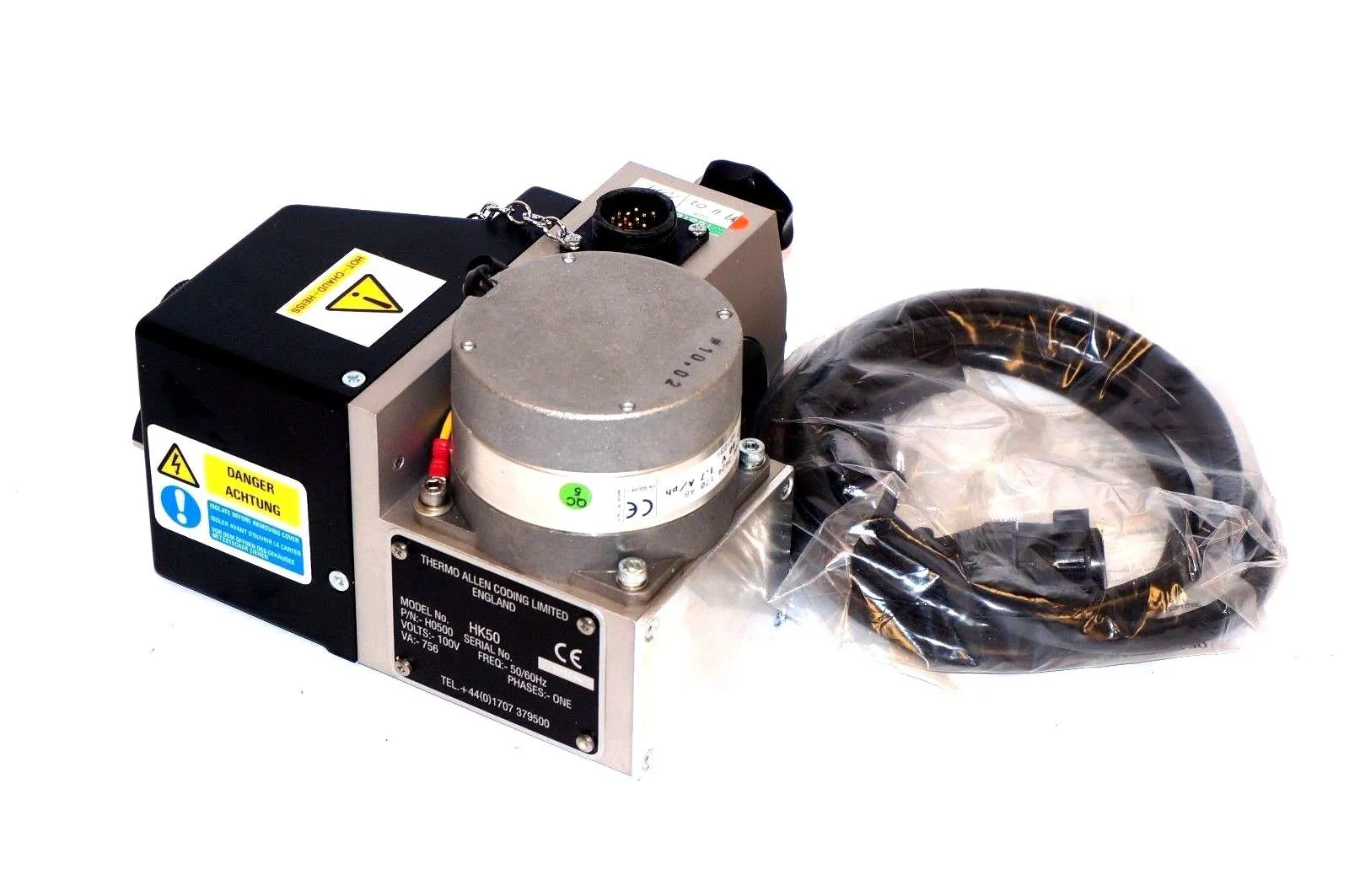 NEW THERMO ALLEN H0500 HOT INK CODER MODEL. HK50