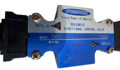 NEW INTERNATIONAL FLUID POWER DG03-6C-110V/60HZAC90WB CONTROL VALVE