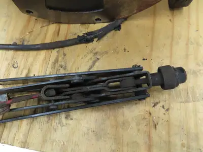 Yale ERC060GHN36TE084 Forklift Dual-Wheel Front Drive Axle 6 Lug Assembly