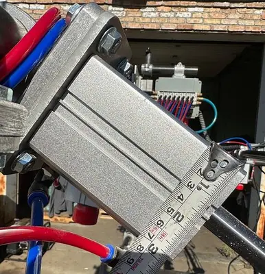 Custom Pneumatic Chair / Work Clamp on 2" Adjustable Rails w/ 13 Clamps (5712)