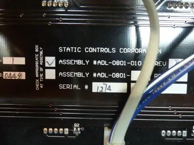 Used STATIC CONTROL SYSTEMS 801-W-A Interface Monitors Michigan US | Ideal Machinery #1233049