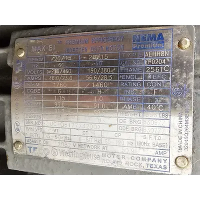USED SEW EURODRIVE TYPE X4FA150/HU/F
