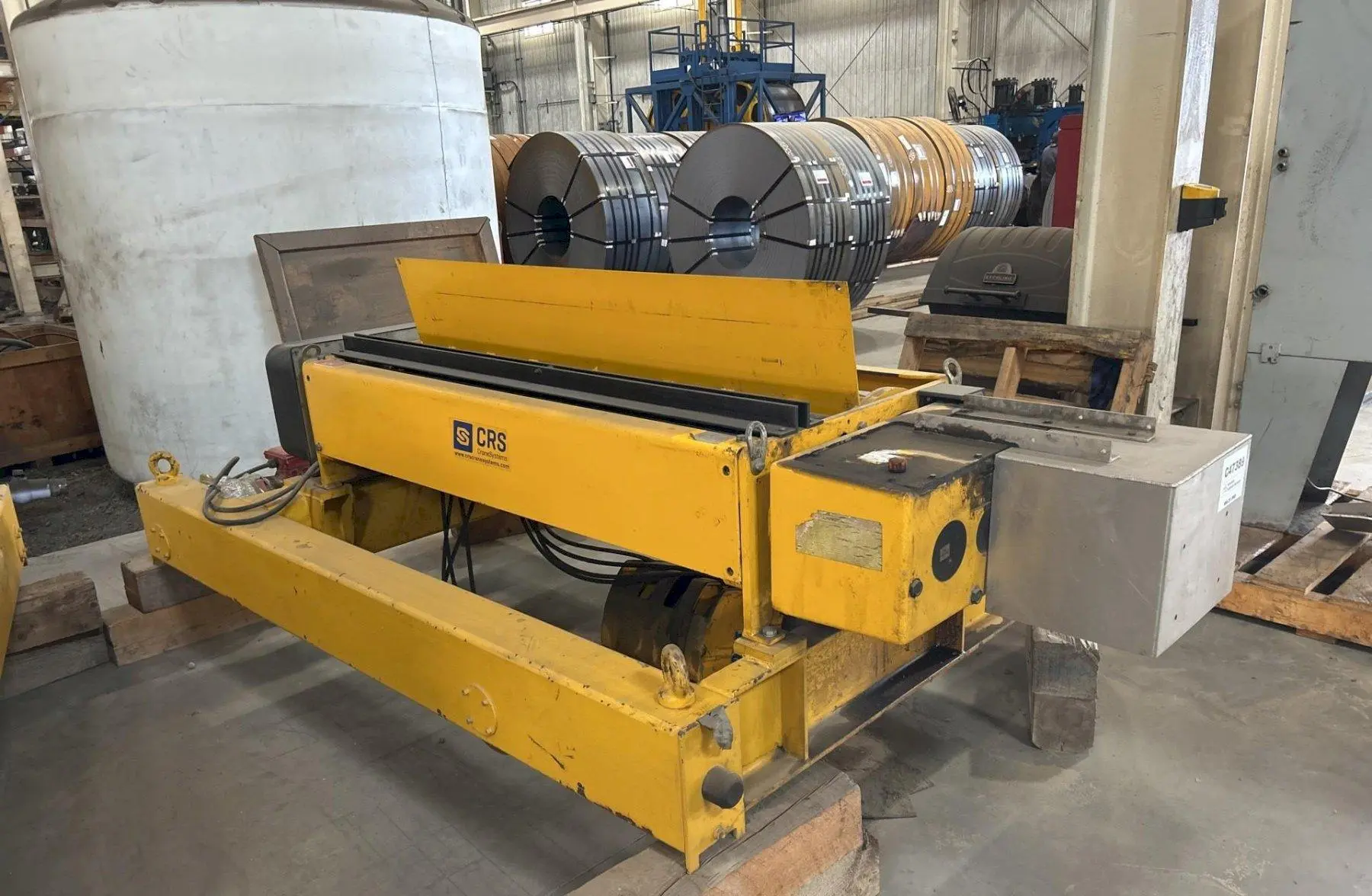 25 TON STREET OVERHEAD CRANE CABLE HOIST, NEW 2008: YOBRO #24831