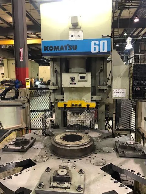 Used 1994 KOMATSU OBS 60-3 Gap Frame (OBS) Presses Ohio US | D & D Industries #437769