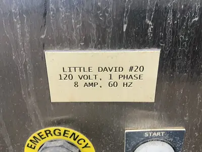 Used LITTLE DAVID 20 Miscellaneous Packaging Equipment Ohio US | HGR 24 #1305128