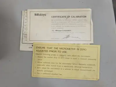 NEW MITUTOYO 104-202