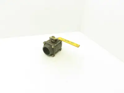Apollo 83R 3-Piece Ball Valve 2" Socket Weld 1000 WOG WCB Carbon Steel