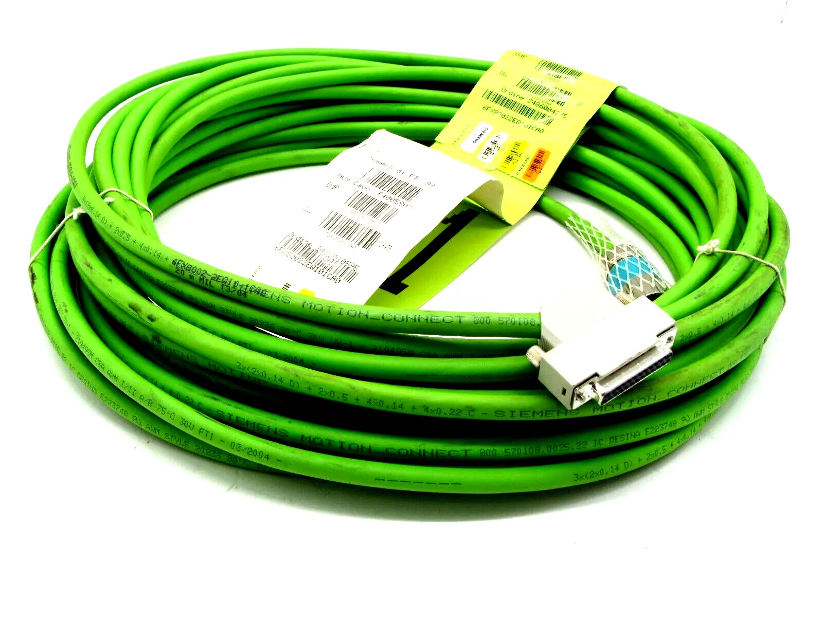NEW SIEMENS 6FX80022EQ101CA0 CABLE 20 M MIL