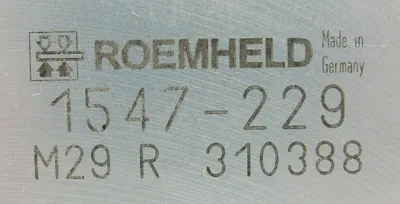 NEW ROEMHELD 1547-229 CYLINDER 1547229