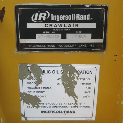 USED INGERSOLL RAND LM100A