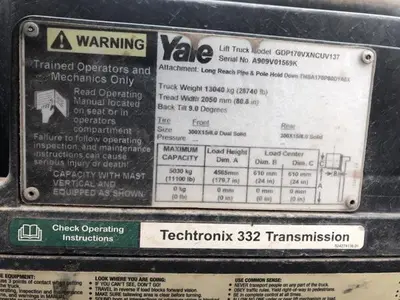 USED 2012 YALE GDP170VX