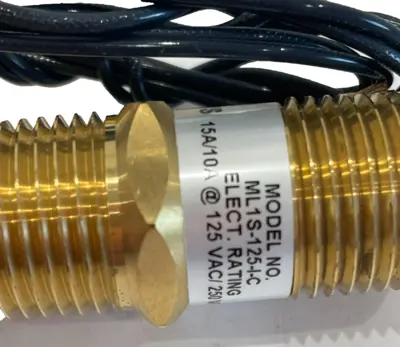 NEW 2 PCS. BARKSDALE ML1S-125-I-C TEMPERATURE SWITCH ML1S125IC