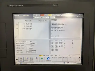 USED 2015 MAKINO F9