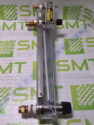 DWYER RMC-103-SSV AIR FLOWMETER WITH KING INSTRUMENT FLOAT METER