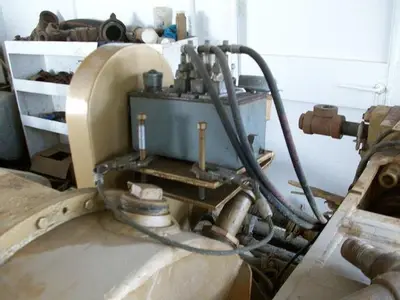 USED OILWELL SA-640-5 TRIPLEX MUD PUMP