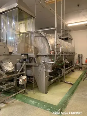 Used Dodman Ltd. Blanching System – Rotary Drum Blancher & Chiller