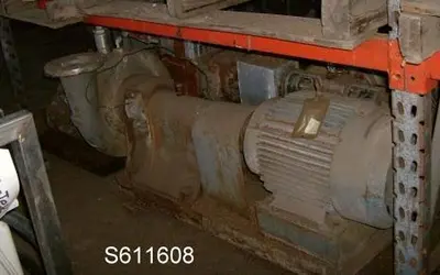 Pump, Centrif., 20 HP, S/st, 6 X 8, Krogh, #S611608