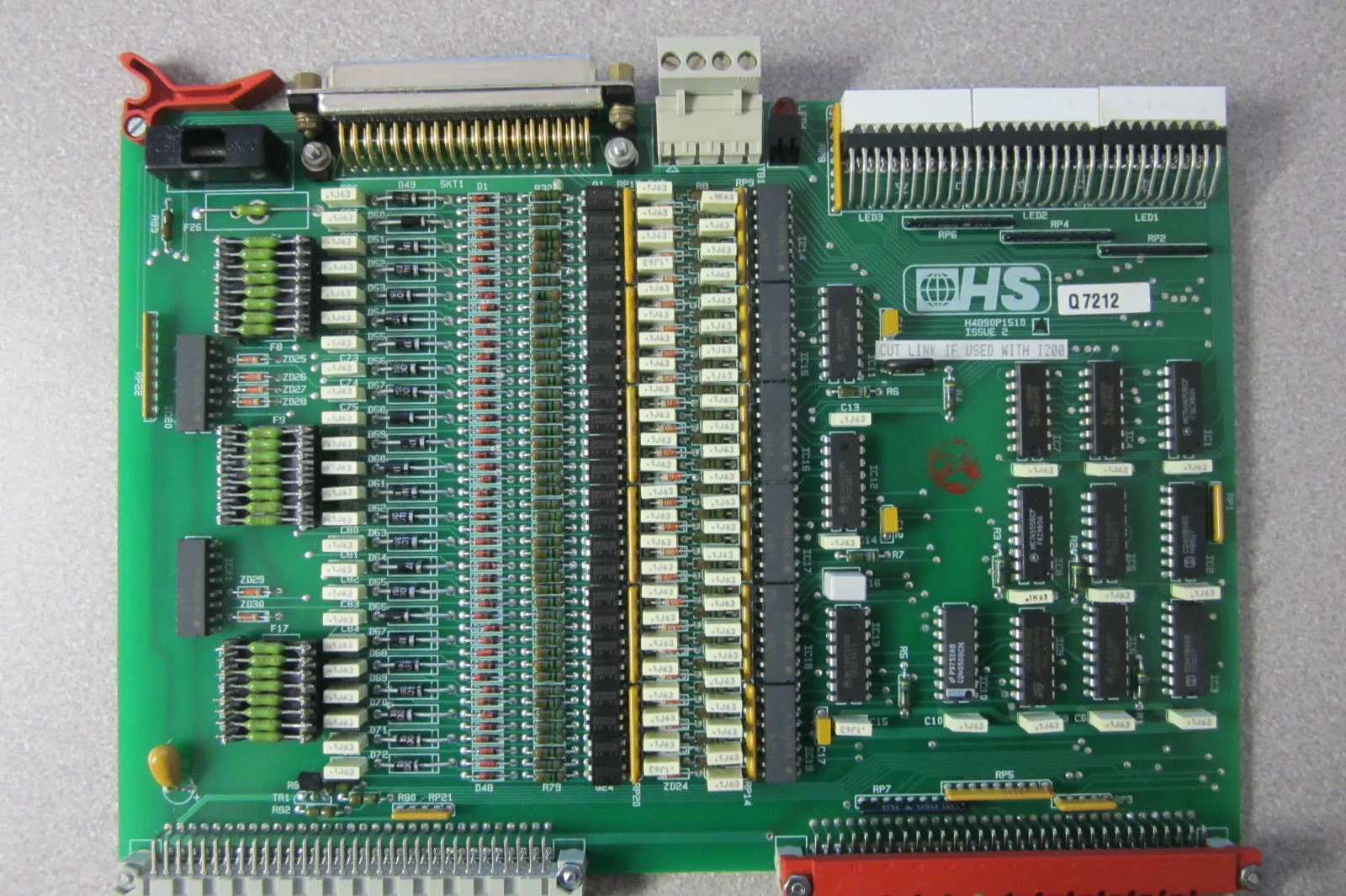 HARLAND SIMON H4890P1510 OUTPUT CARD