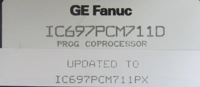 USED GE FANUC IC697PCM711PX PROGRAMMABLE PROCESSOR