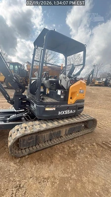 Used 2025 HYUNDAI HX55ACR Crawler Excavators North Carolina US | National Equipment Dealers #1422279